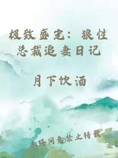 极致盛宠：狼性总裁追妻日记